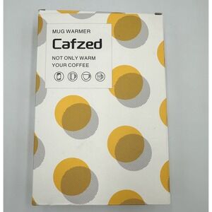Cafzed Coffee Mug Warmer‎ White A301 30W AC 110V 120V 60HZ LED Display Timer